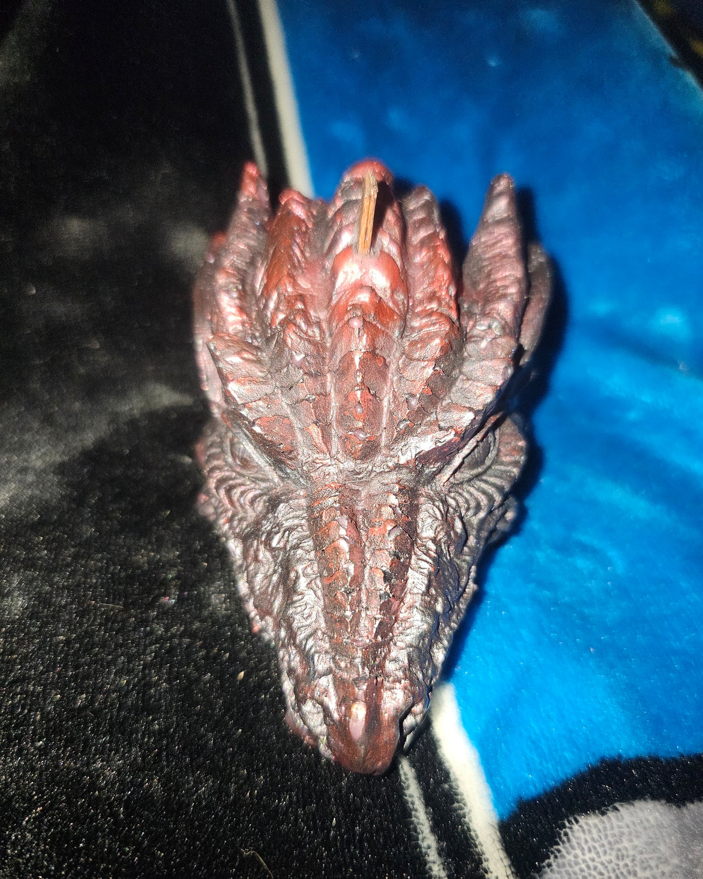 3D Dragon Candle with Wood Wick